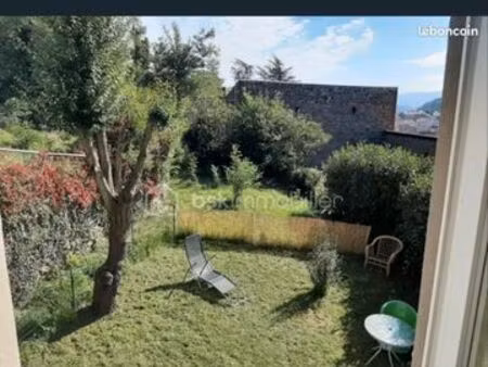 loue t2 avec jardin