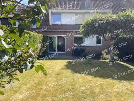 maison familiale lumineuse avec double jardin – 4 chambres – quartier calme à quesnoy