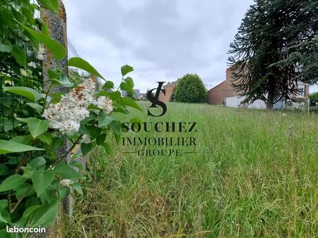 terrain 1264 m² bouvigny-boyeffles