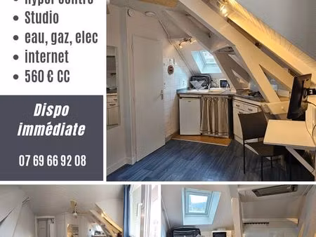 aix-les-bains studio à louer rue de geneve