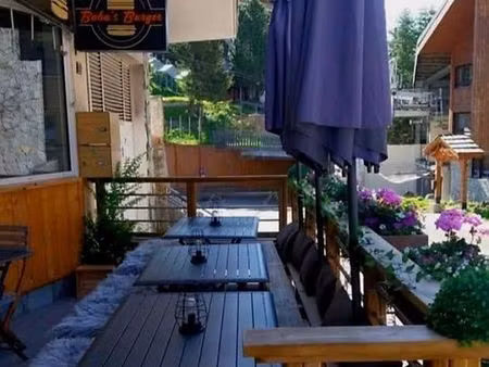 à saisir - snack burger emplacement premium - vieil alpe (alpe d'huez)