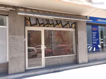 grenoble grands boulevards – local professionnel 35 m² avec vitrine
