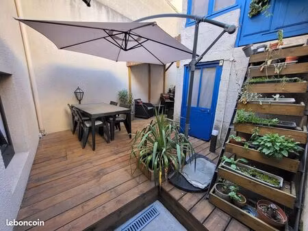 maison de ville en duplex 70m² avec terrasse – st-just-st-rambert