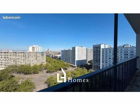 appartement f5 de 124m² avec vue imprenable sur l'esplanade