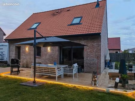 maison 4 pièces péronne-en-mélantois piscine et terrain de pétanque