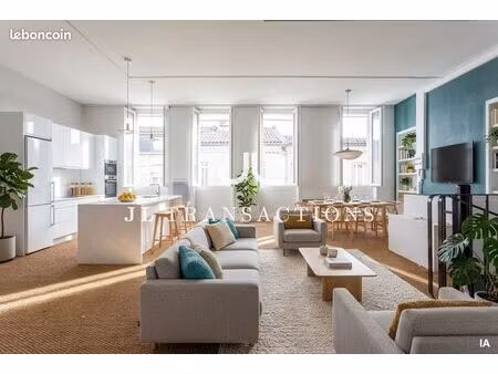 appartement 4 pièces 124 m²