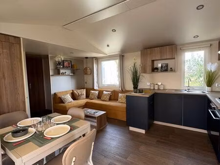 grand mobile-home haut de gamme