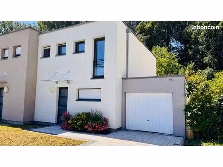 maison contemporaine 4 pièces (83m²) - jardin et garage - kembs