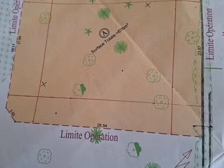 terrain constructible (4 faces)