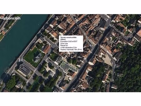 la-ferte-sous-jouarre centre - terrain constructible 550m2