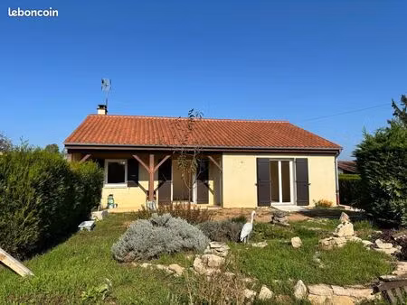 maison plain pied - grand terrain