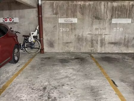 parking sous terrain
