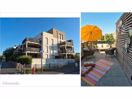 appartement 3 pièces traversant avec vue entièrement dégagée  situé au 2ᵉ étage d’une rési