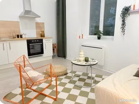 location appartement rénové 27m2 au coeur de pau