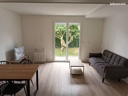 a louer t3 meublé rdc avec jardin