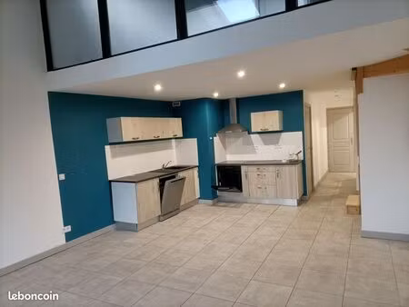 appartement t3 + garage montbrison centre