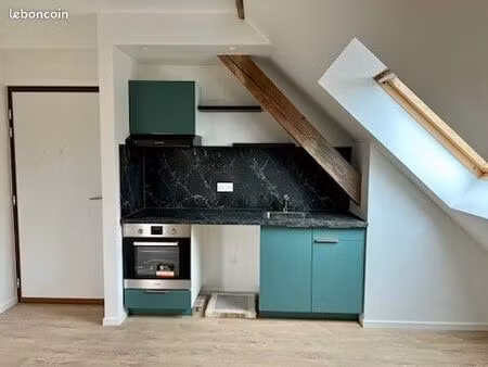 truchtersheim – 2p duplex rénové cuisine équipée