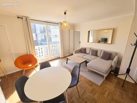 appartement meuble et equipé colocations acceptées de 64m2