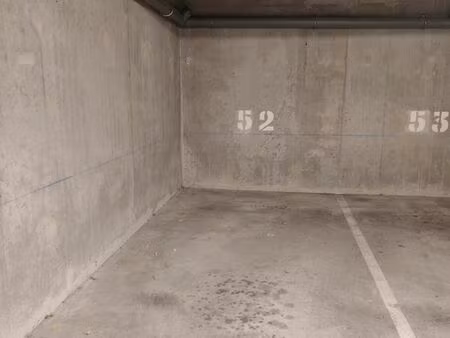 a vendre place parking