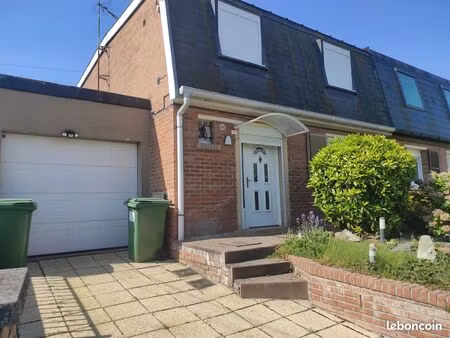 maison de 113 m² – givenchy-lès-la-bassée – jardin / garage / pompe à chaleur