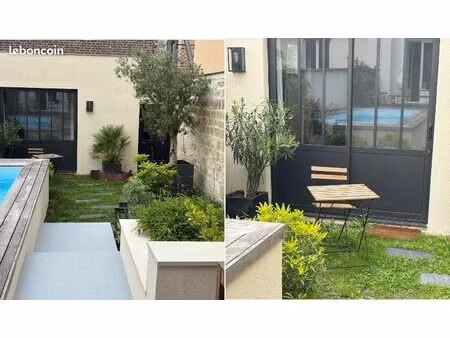 location petit studio indépendant - 3 min rer a - maisons-laffitte