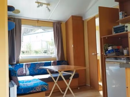 mobil-home 2 ch domaine de plein air dpt 43 gorges de la loire