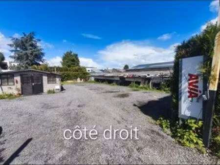 location terrain 500m2 lomme mitterie avec chalet bureau 12m2