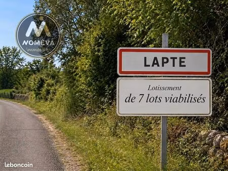 terrain 801 m² lapte