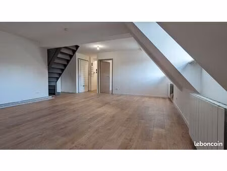 appartement 5p en duplex 79m² avec 4 chambres situé au centre ville