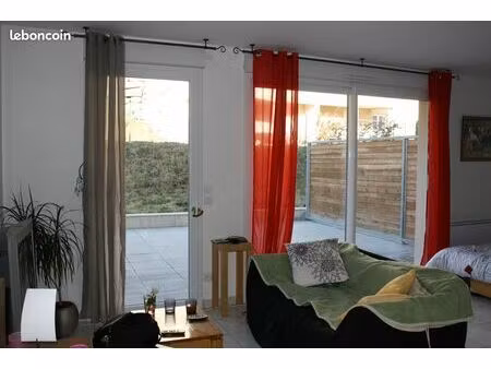 studio t1 35m2 + 35m2 terrase + 31m2 jardin