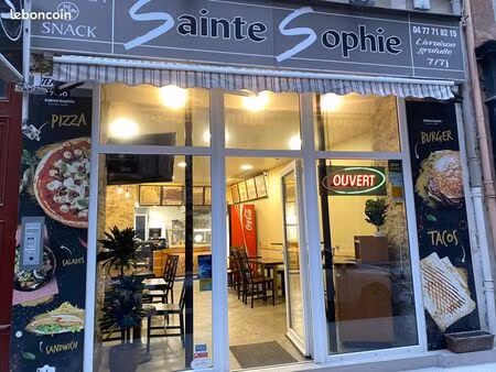 fond de commerce snack