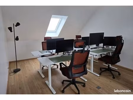 location bureau privatif & espace de coworking — tourville-sur-sienne (50)