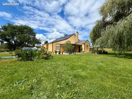 maison 4 chambres + bureau - belle parcelle