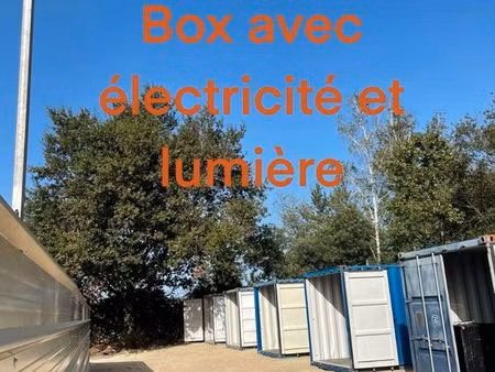 box atelier à louer