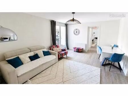 superbe 3 pièces 64 m² entièrement rénové - gare à 3 minutes à pied
