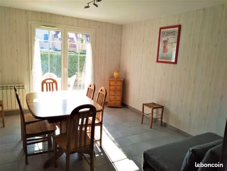 location maison pour etudiant a berck . maison meublée 44m2 .jardin ; 3 pièces  située dan