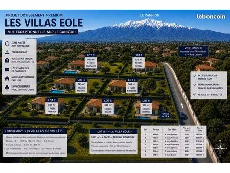 les villas eole