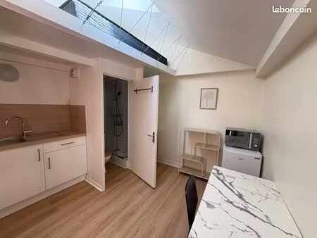 studio meublé en duplex avec mezzanine
