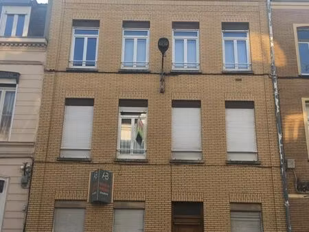 t2 bis 50 m2 centre lille - bureau + chauffage inclus - théâtre sébastopol