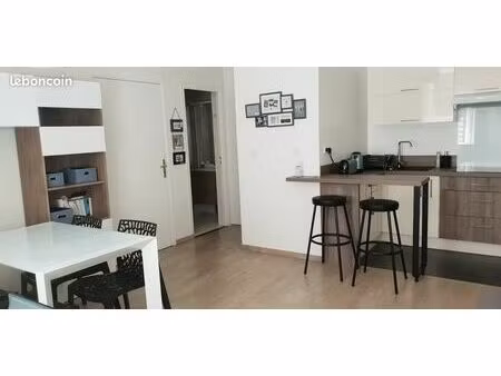 appartement 2 pièces meublé de 39 m² à 9 mn à pied du centre-ville