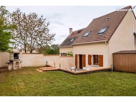 bonnières-sur-seine – maison recente de 69 m² avec jardin  terrasse et sous-sol total