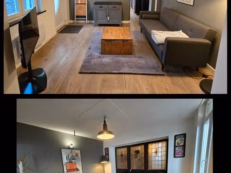 loue maisonnette de plein pied de caractère type f1 bis de 32m2 meublée avec petit jardin 