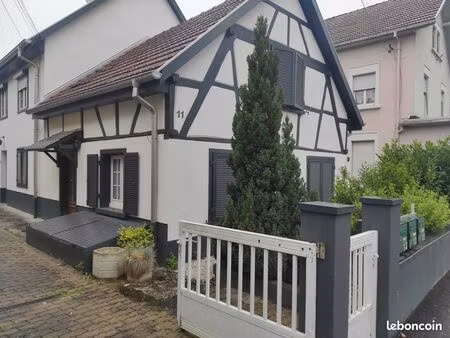 loue maisonnette 60m2 centre de sierentz 630e