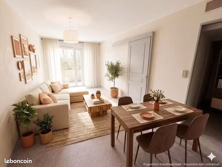 appartement 2 pièces 48 m²