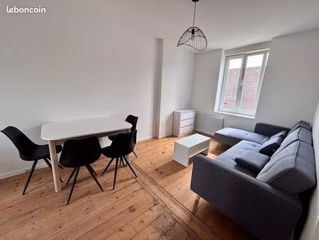 t2 meublé refait à neuf 36 m² – croix