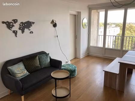 appartement 80m² lumineux avec vue – 4 chambres – mont-saint-aignan parc de l'andelle