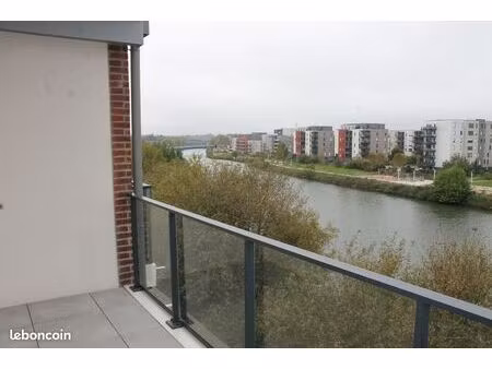 loue appartement t3  64m2  résidence de standing face à la deûle
