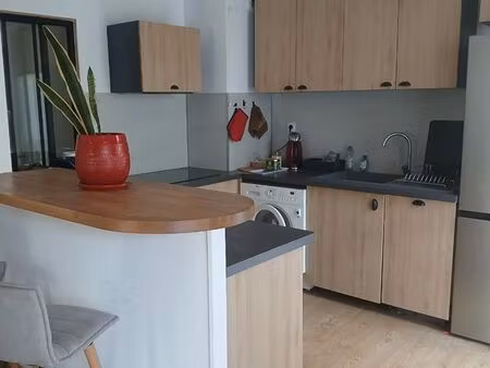 appartement t2 meublé 52m2 avec terrasse et parking - st herblain proche atlantis
