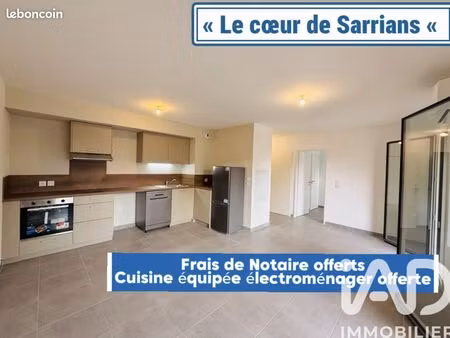 appartement 2 pièces 46 m²