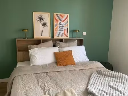 t2 design de 45 m² tout inclus – résidence récente avec balcon & parking privé – talence m